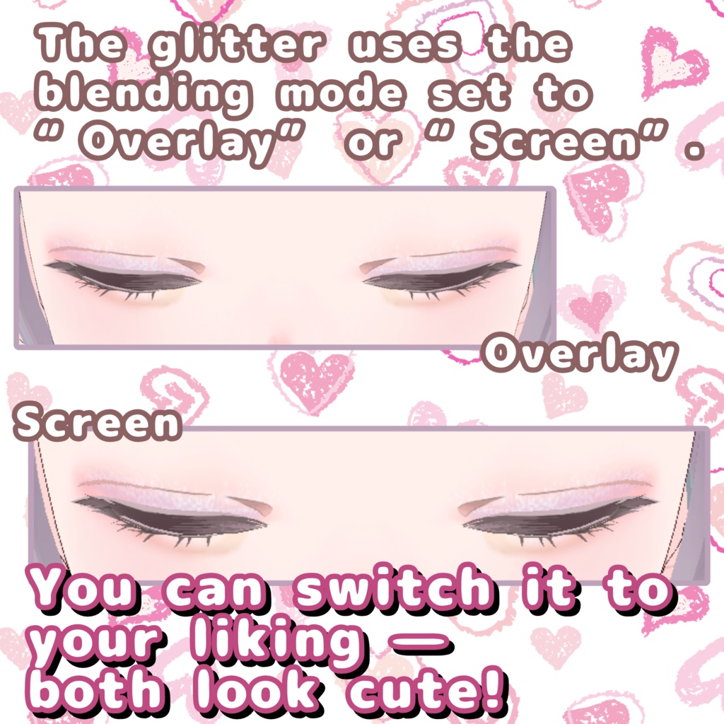 【VRoid】メロい!! 推しをセクシーに仕上げる仕上げるメイクセット