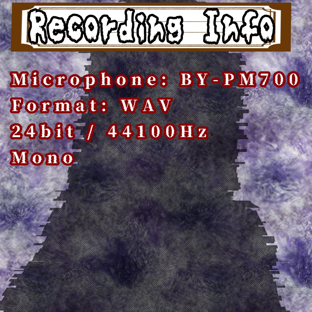 Japanese Horror Voice Pack【ホラーゲーム・TRPG用ボイス素材】ホラー演出ボイス素材集|笑い声・囁き・泣き声・童謡(全48種/加工済み+無加工)