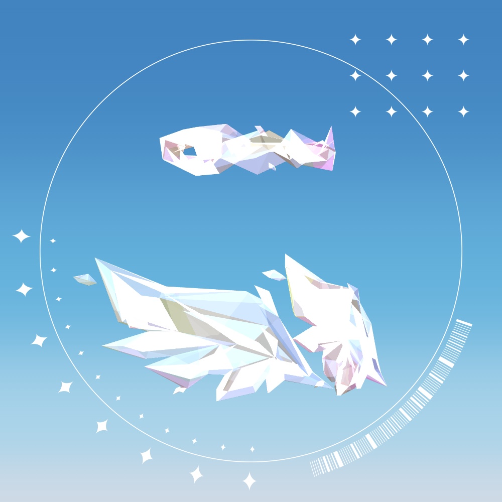 セール中🎂【パーティクル付き】Jewel Halo Wing(MA設定済み)