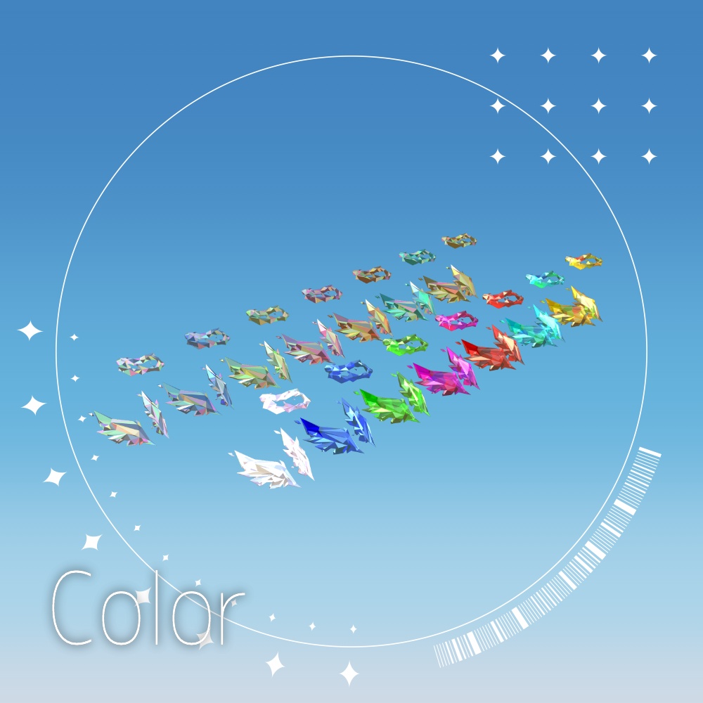 セール中🎂【パーティクル付き】Jewel Halo Wing(MA設定済み)