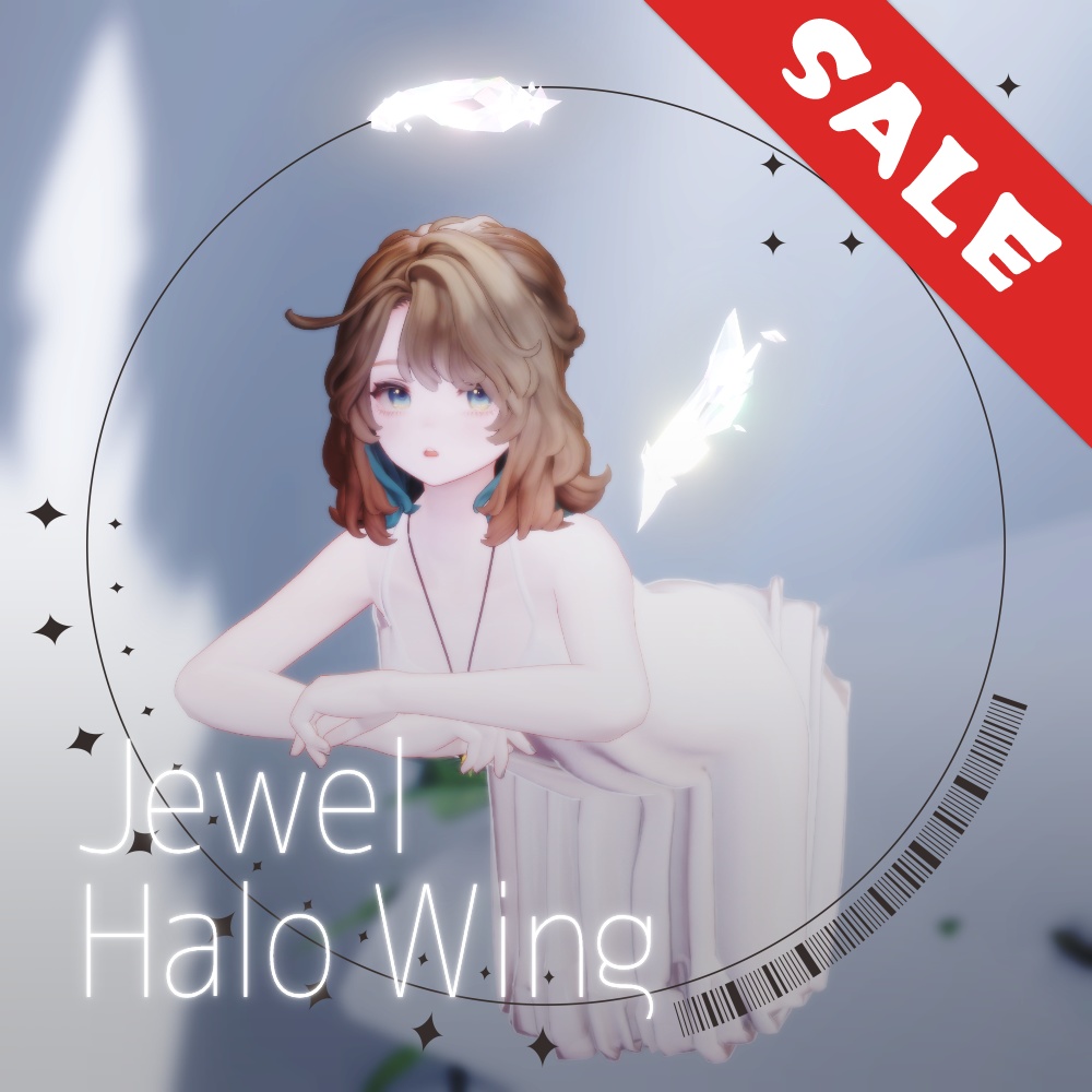 セール中【パーティクル付き】Jewel Halo Wing（MA設定済み）