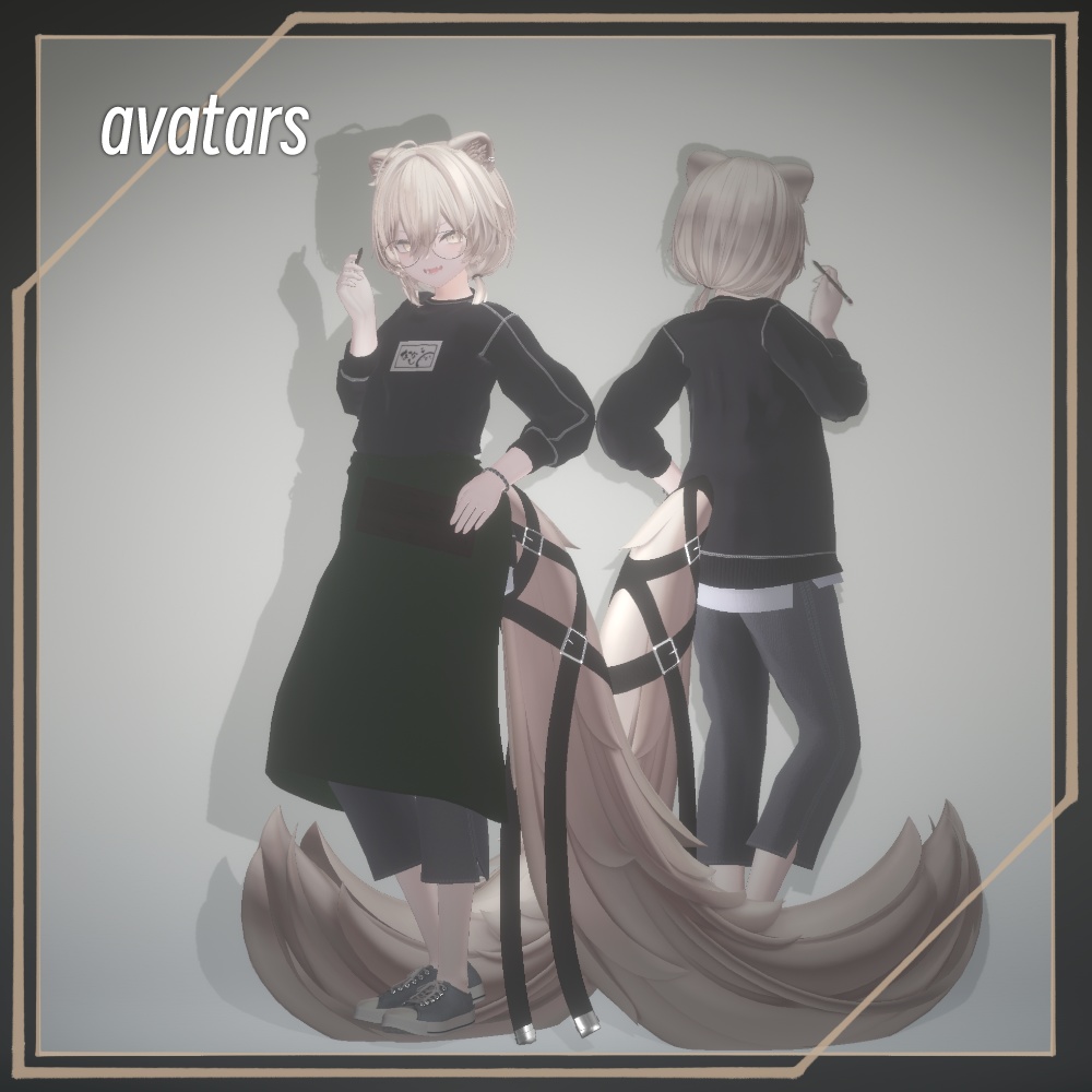 セール中🎂【13アバター対応】しごでき!ウェイトレス【ギミック付き!】(02/22更新・MA設定済み)