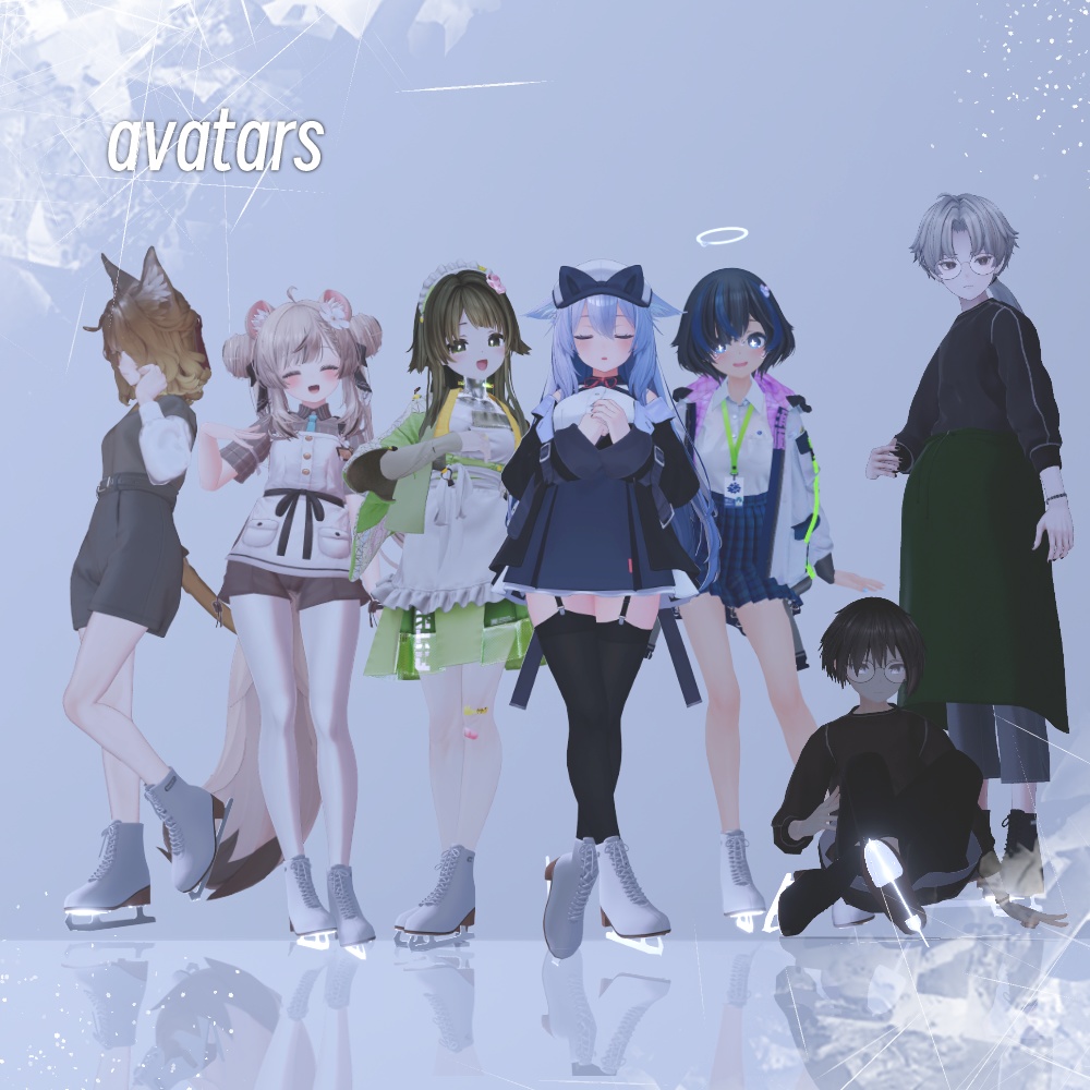 【6アバター対応】GOE+5(MA設定済み)【パーティクル付き】