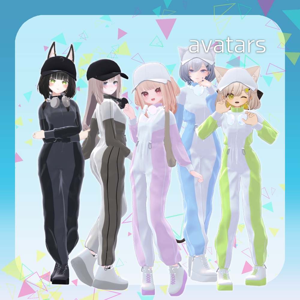 セール中🎂【11アバター対応】サウンドジャージ(MA設定済み)【ギミック付き】