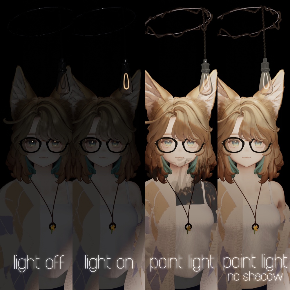 電球ヘイロー(MA設定済み)【ギミック付き】