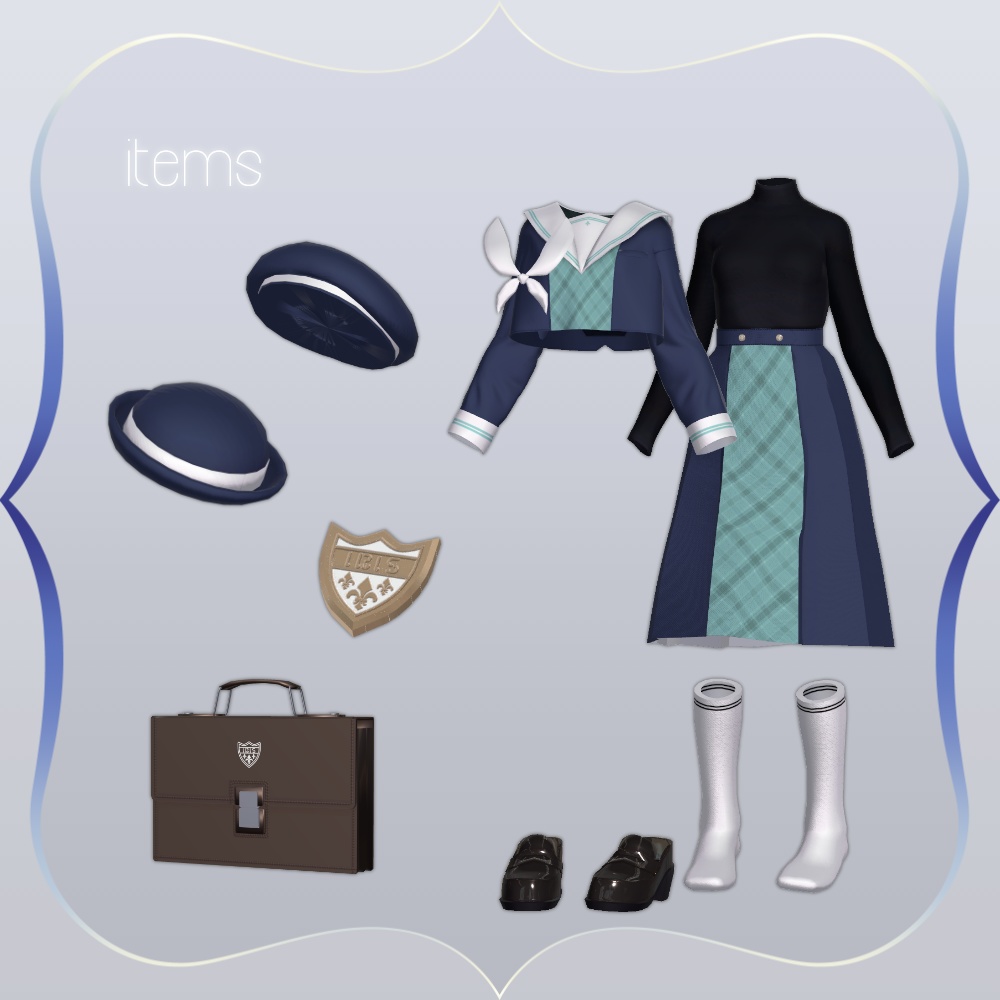 【8アバター対応】ホワイトリリーWhiteLily(06/29更新・MA設定済み)【ギミック付き!】