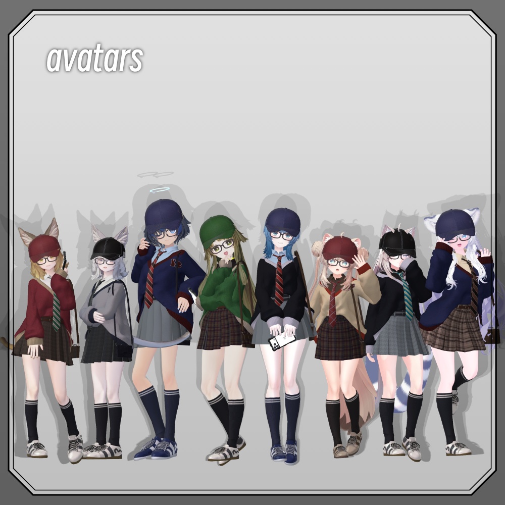 【8アバター対応】ないしょのデートSecretDate(MA設定済み・11/01更新)【ギミックつき!】