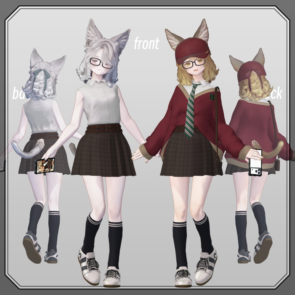 【8アバター対応】ないしょのデートSecretDate(MA設定済み・11/01更新)【ギミックつき!】