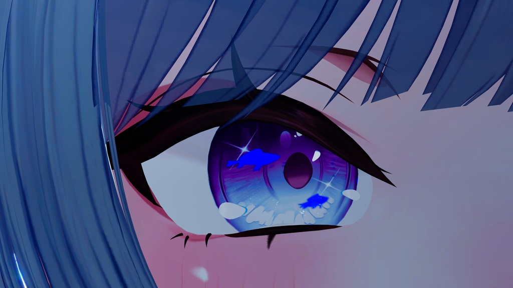 ［Free/無料］やちょの目で泳ぐ魚gif