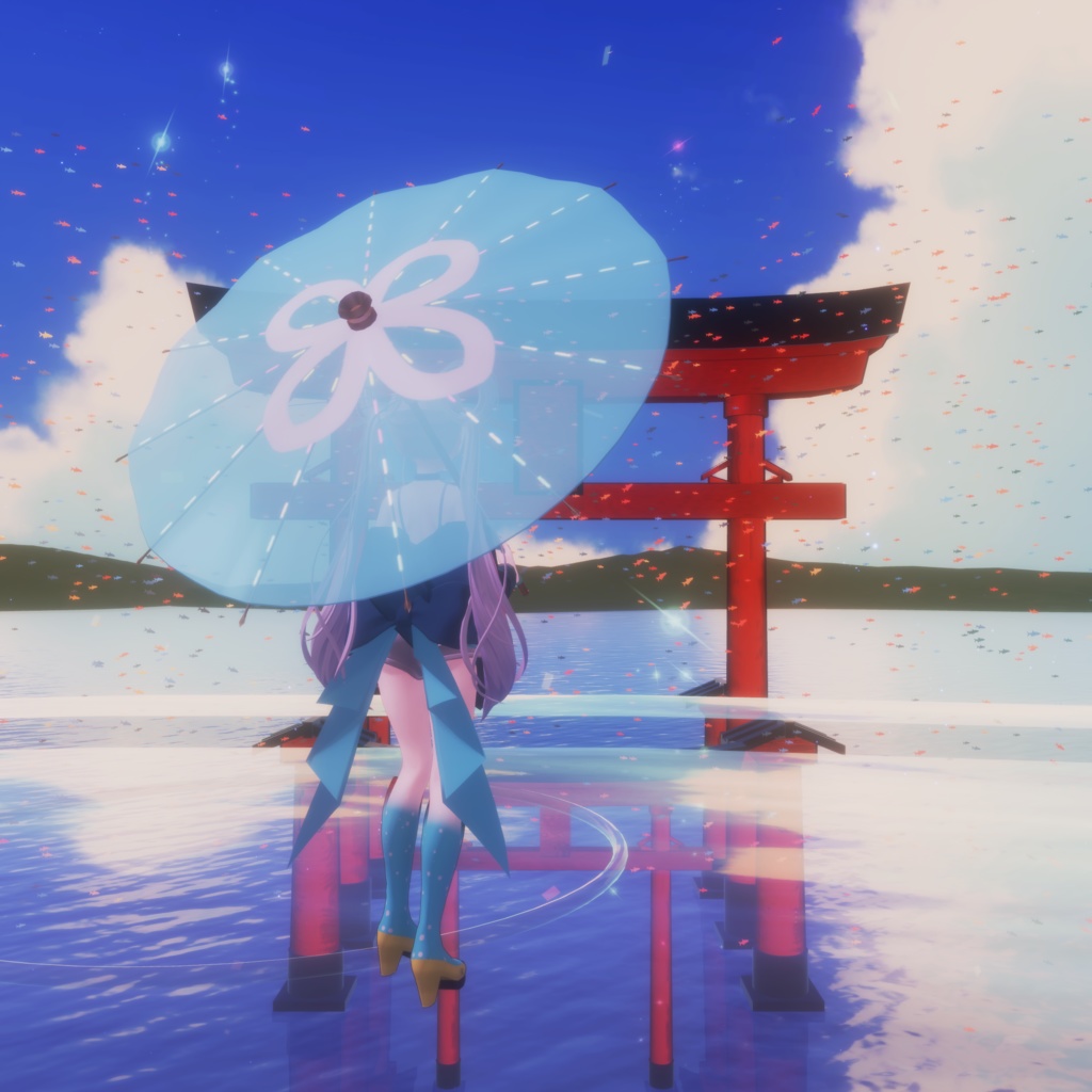 ［Free/無料］やちょの武器のくらげかさ（MA設定済み）【非公式モデル】