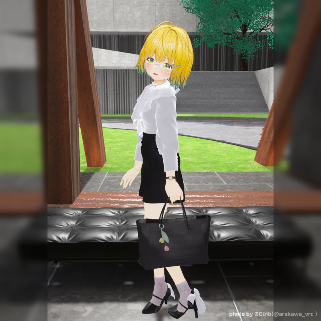 セール中!【12アバター対応】はるかぜオフィスカジュアル(MA設定済み)【ギミックつき!】