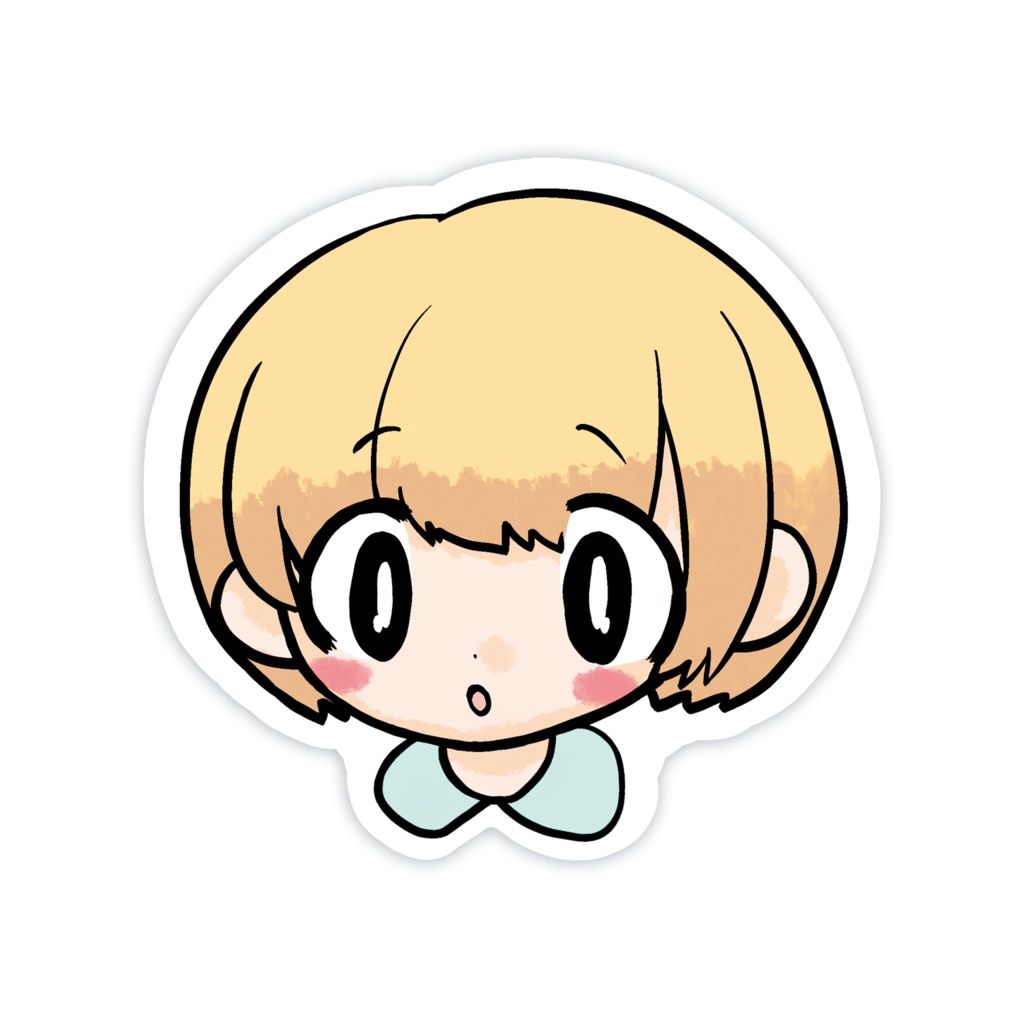 まめ子ステッカー
