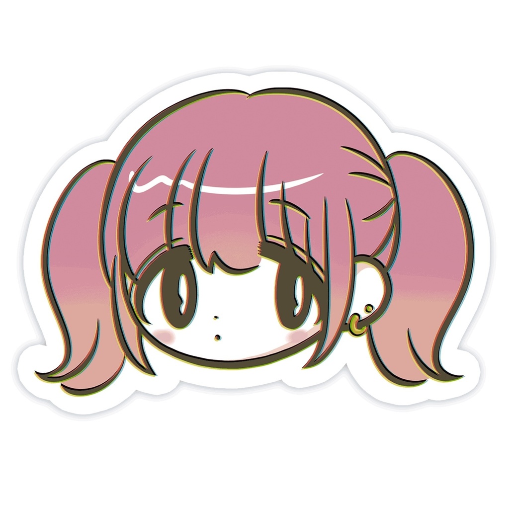 あめ子ステッカー