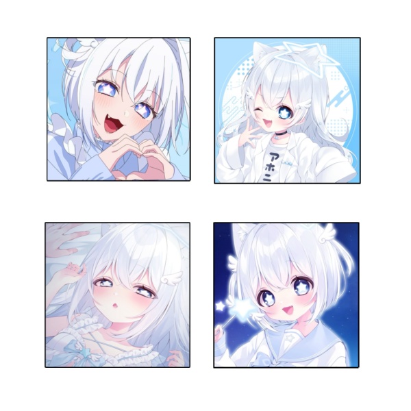 星宮るるランダムサイン入り色紙