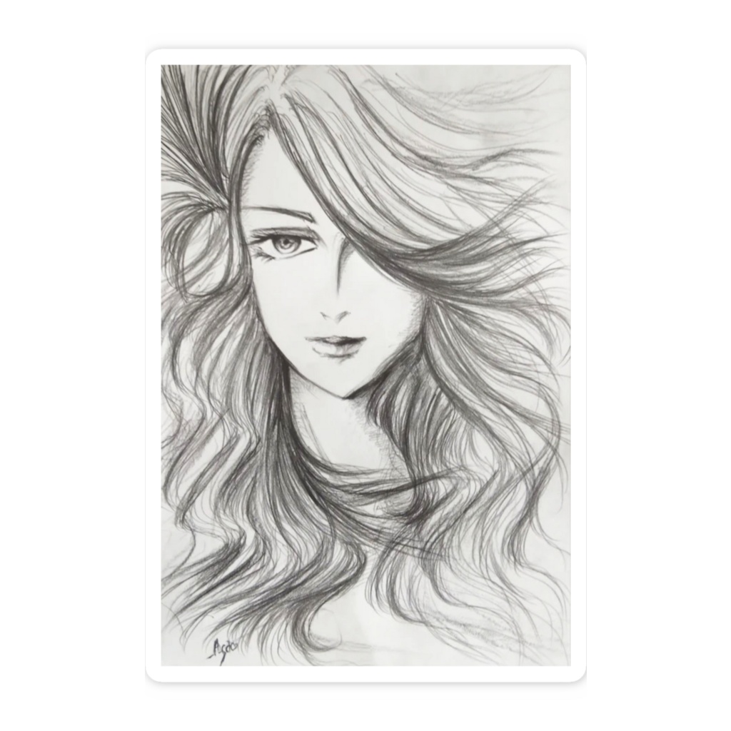 愛のFLORA スマホステッカー