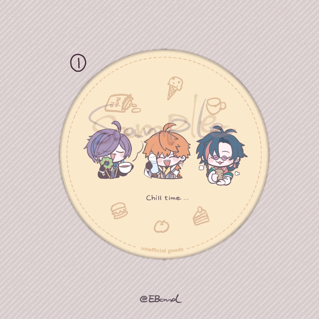 【非公式】陶器コースター