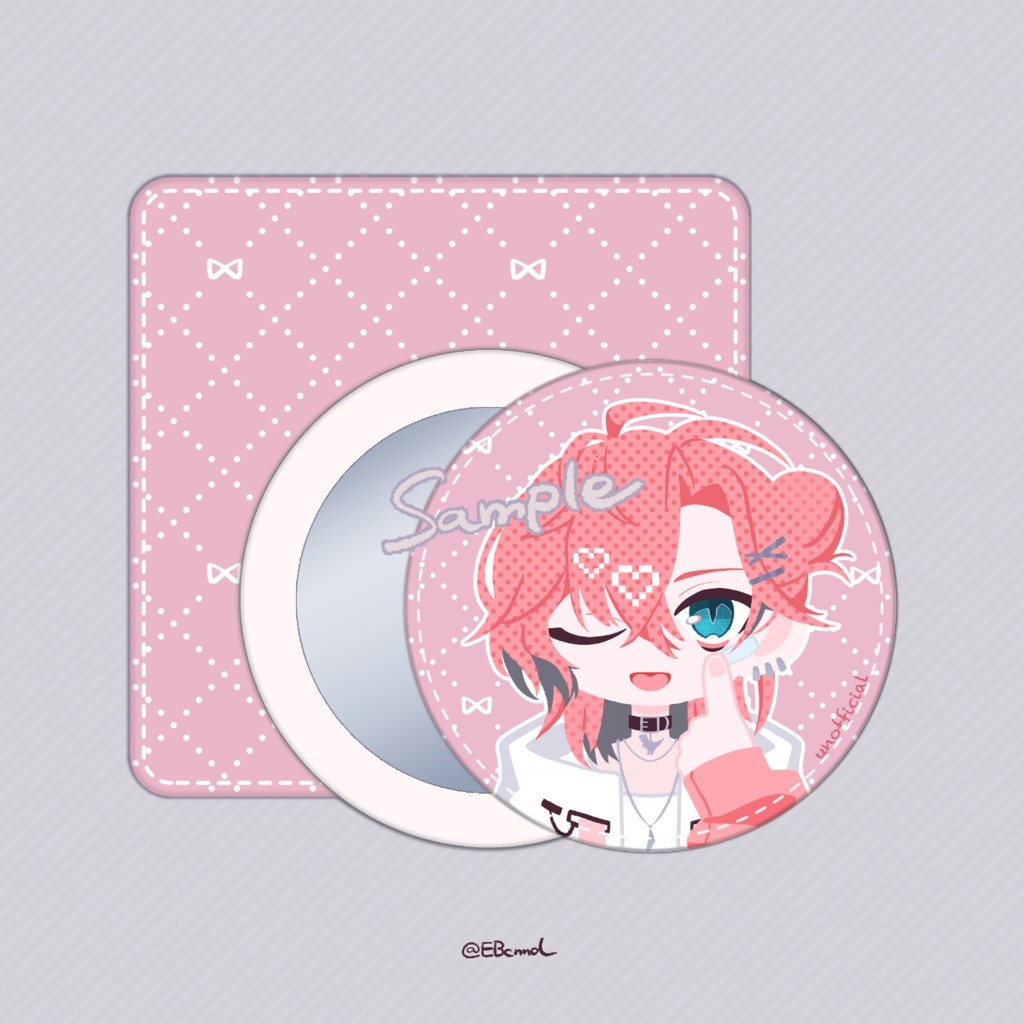 【非公式】レザーミラー