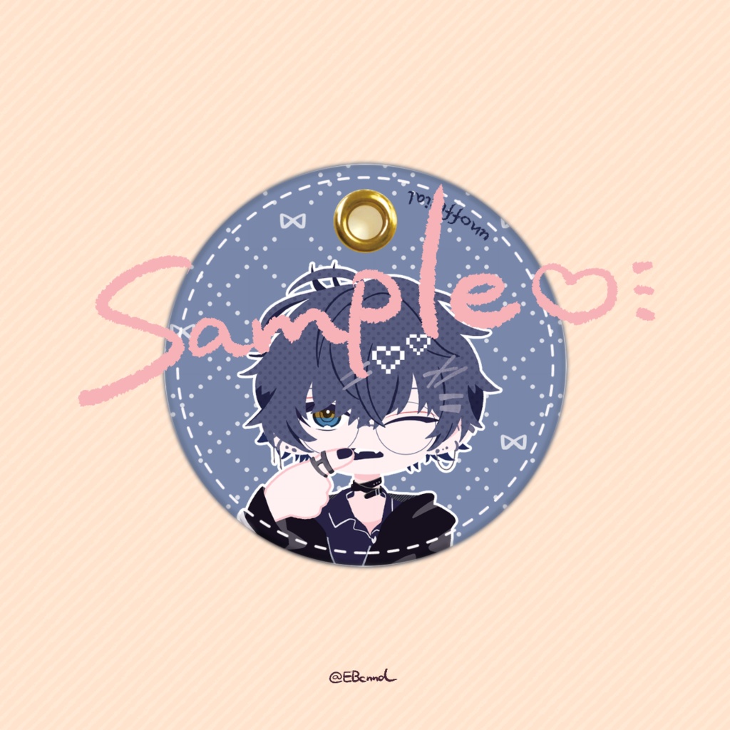 【非公式】レザーキーホルダー