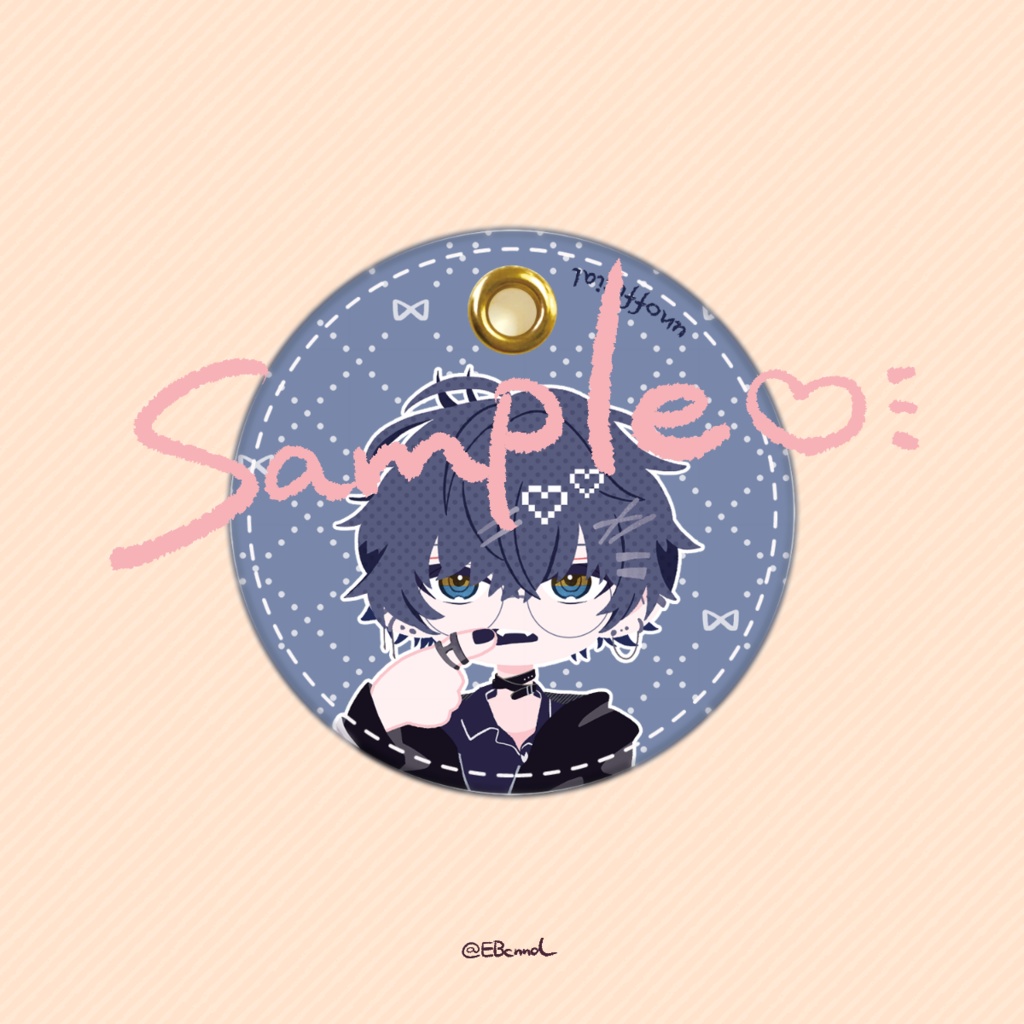 【非公式】レザーキーホルダー