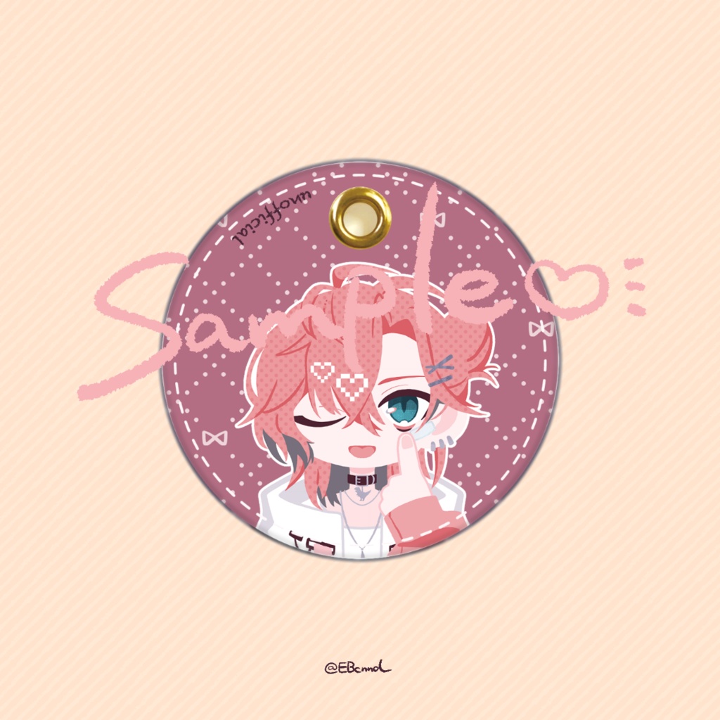 【非公式】レザーキーホルダー