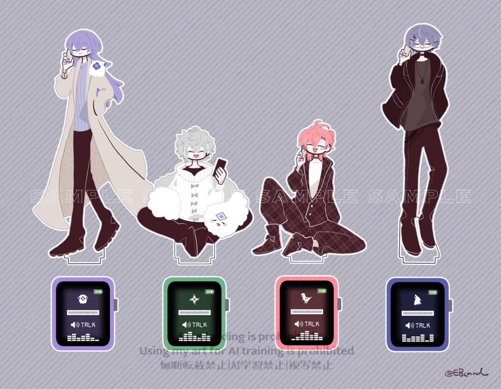 【非公式】フチなしアクリルスタンド