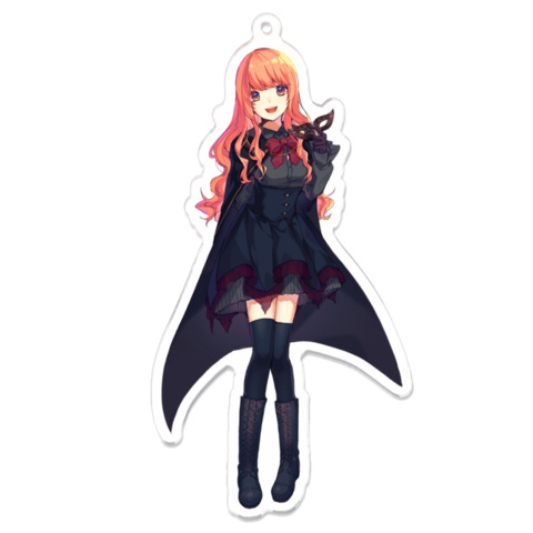 伏白アクキー(等身)