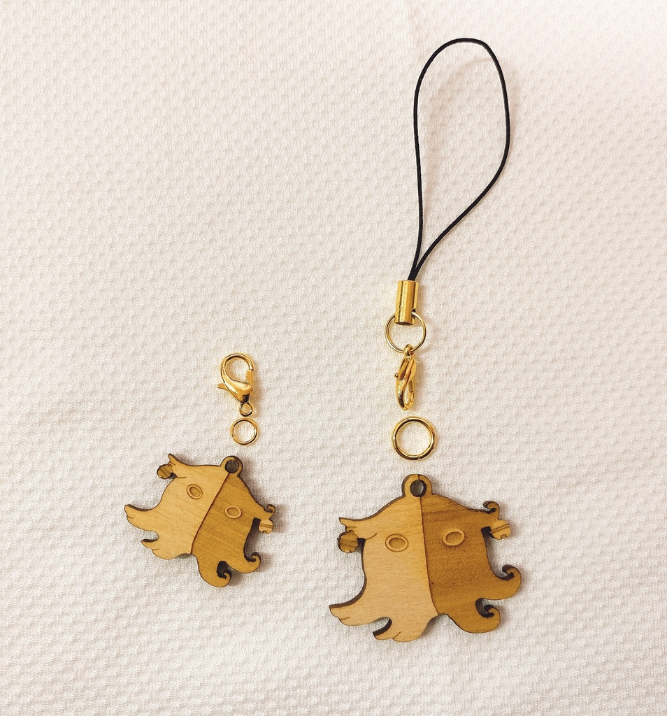 メンダコリンボ(リンダコ) ウッドチャーム