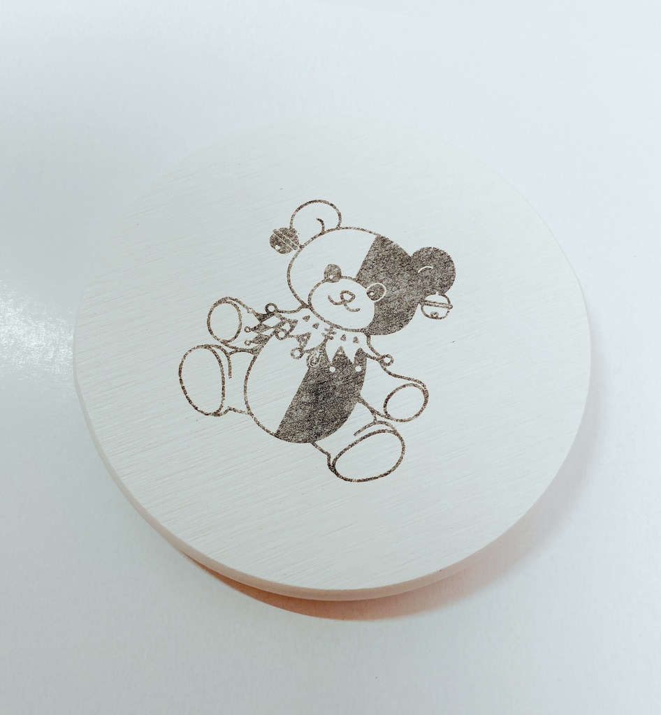 ウッドブラシ/プレート/レザークリップ