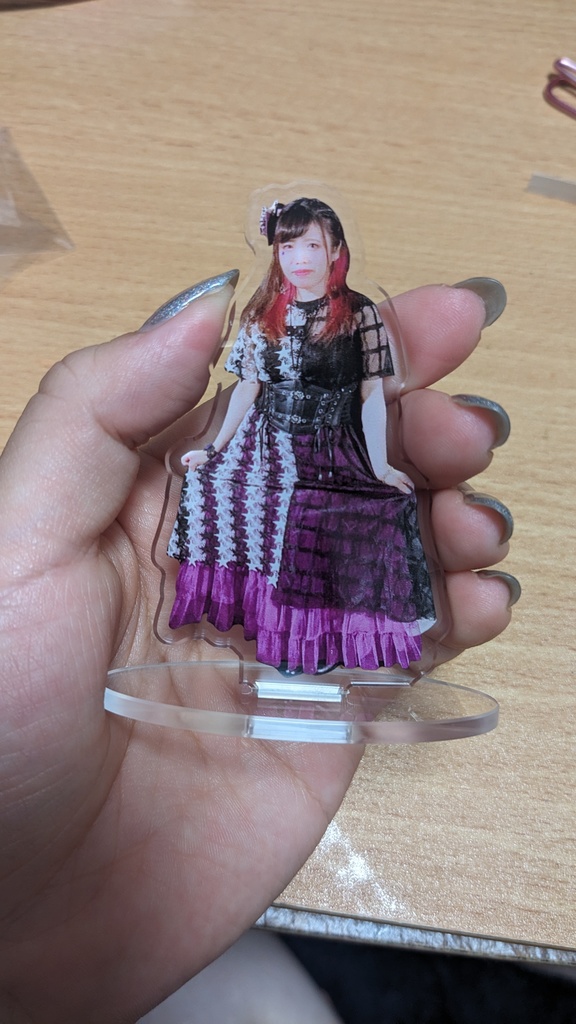 秋風みのりの等身大(?!)アクスタ