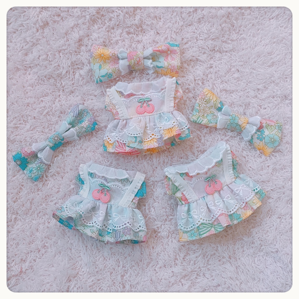 【ちびぐるみぬい服】cherryflower