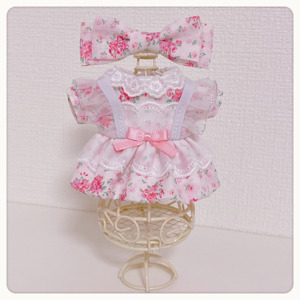 【12/24 19:00~】【15~16cmぬい服】petit flower