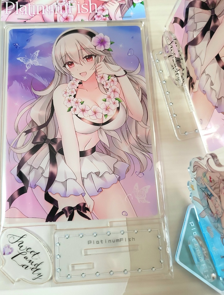 【C106】水着カムイ背景付アクスタ