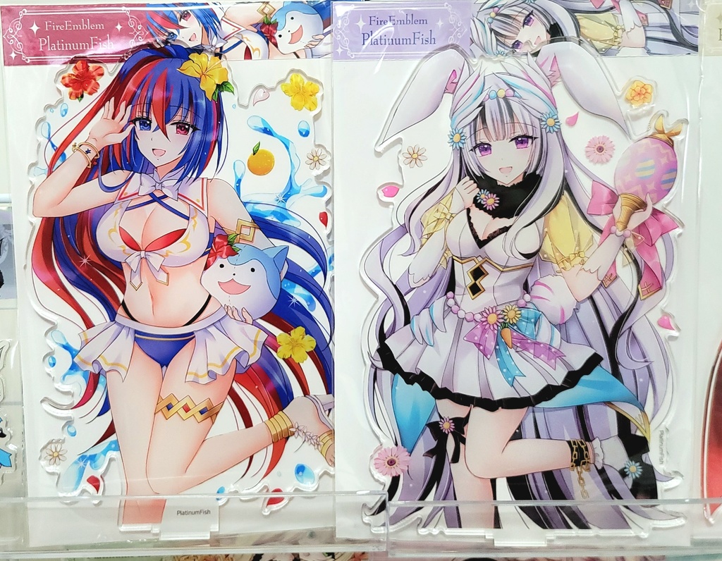 【C106】FEアクスタその6 (水着リュール、ヴェイル、邪竜双子)