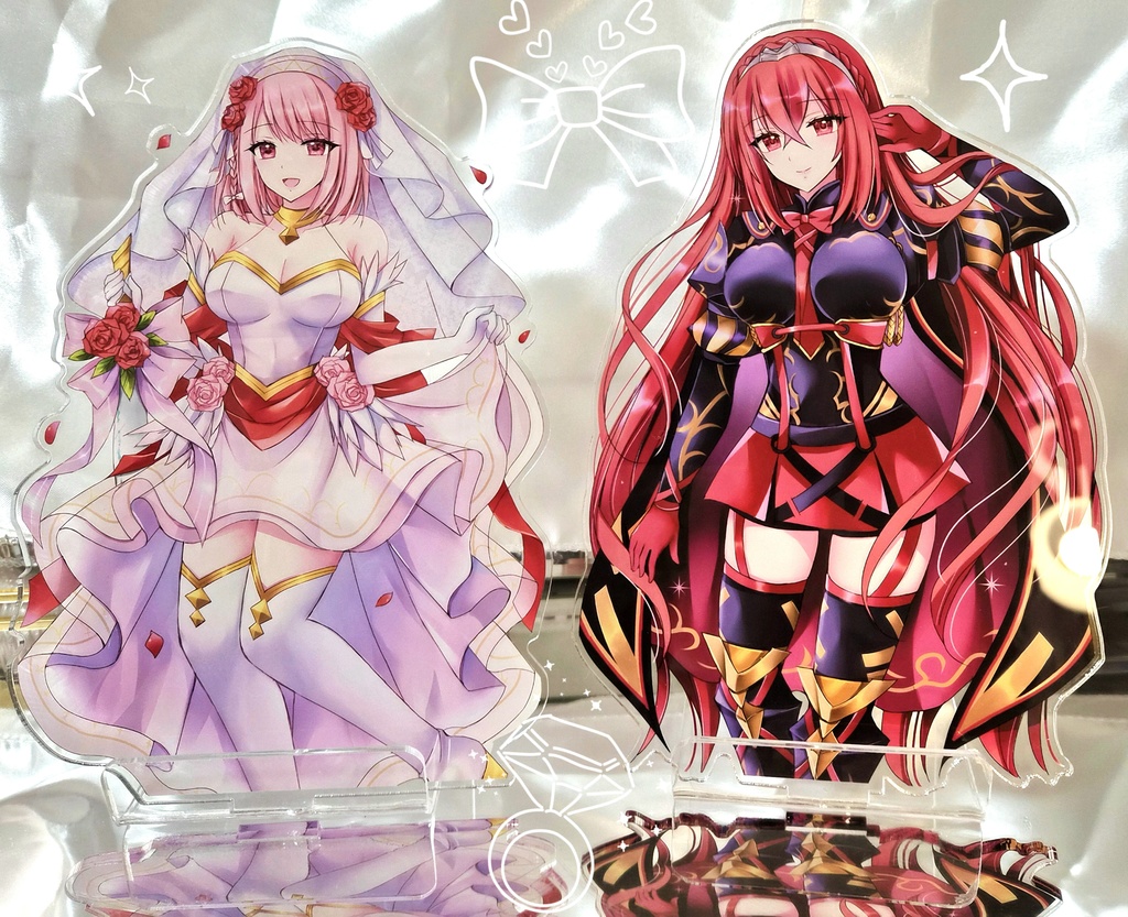 【新作】FEアクスタその7(花嫁ラピス、赤リュール)