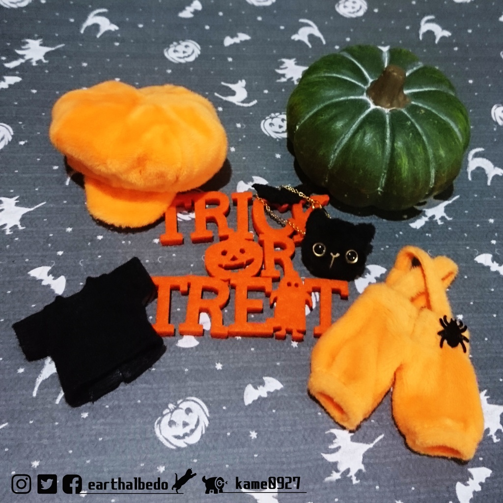 【オビツ11&ねんどーる】ハロウィン🎃パンプキンセット