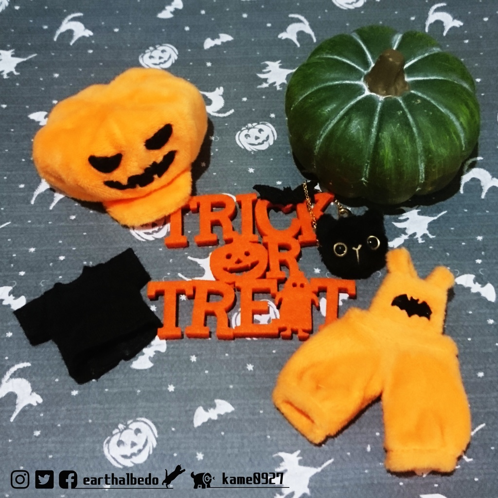 【オビツ11&ねんどーる】ハロウィン🎃パンプキンセット