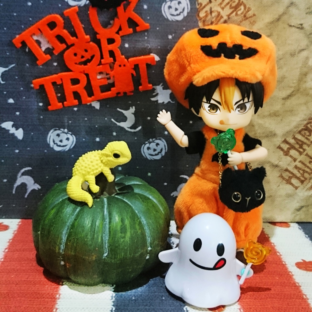 【オビツ11&ねんどーる】ハロウィン🎃パンプキンセット
