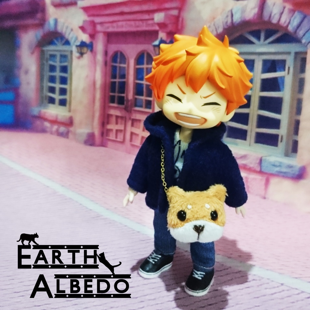 【オビツ11&ねんどーる】しばいぬ バッグ