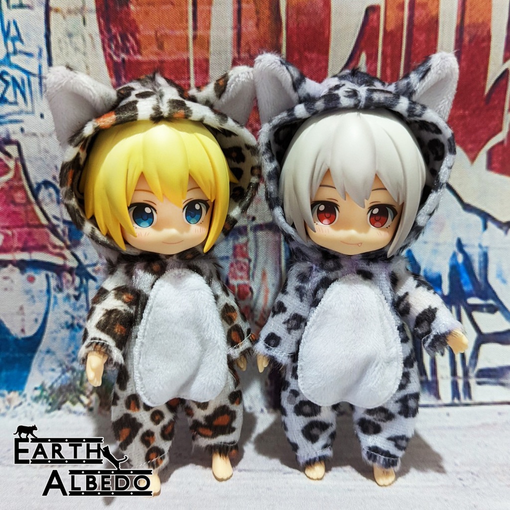 【ねんどーる】着ぐるみ・ユキヒョウ