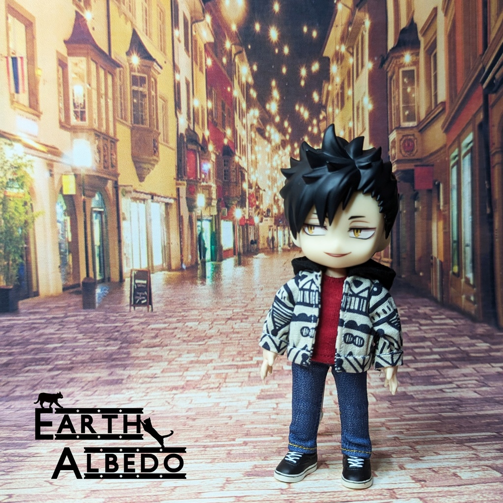 【オビツ11】トーテム風フードジャケット (Short Ver.)