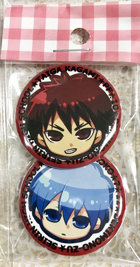 黒子のバスケ缶バッジセット