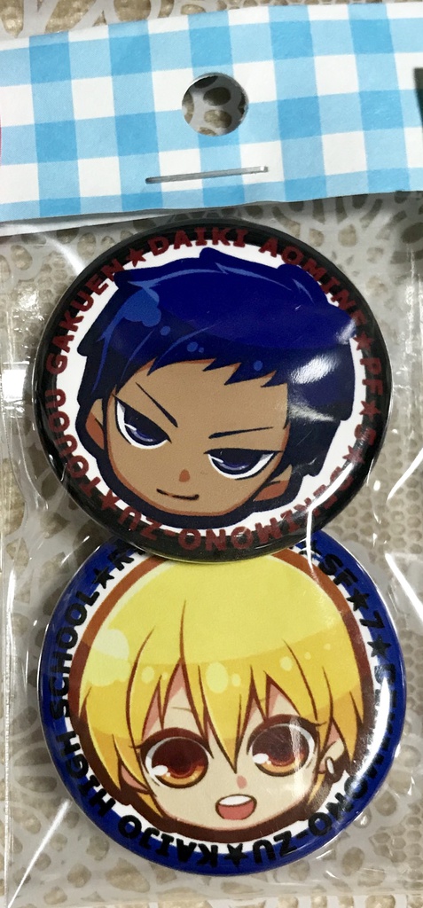 黒子のバスケ缶バッジセット