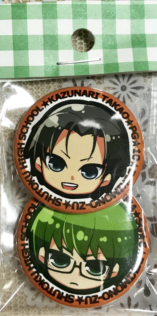 黒子のバスケ缶バッジセット