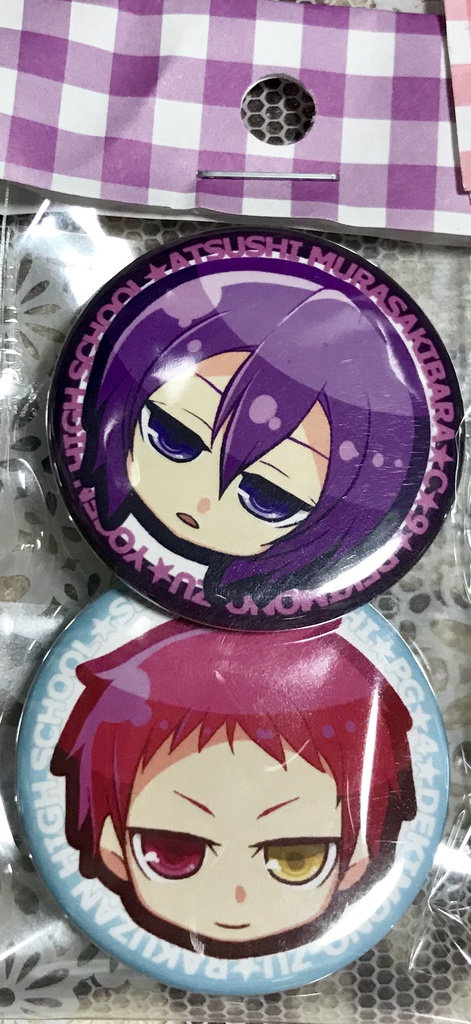 黒子のバスケ缶バッジセット