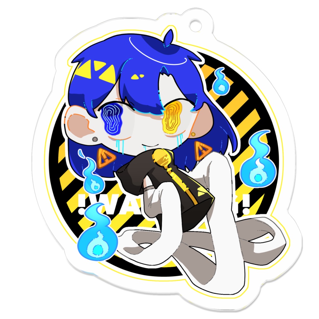 OCアクリルキーホルダー【狂気】