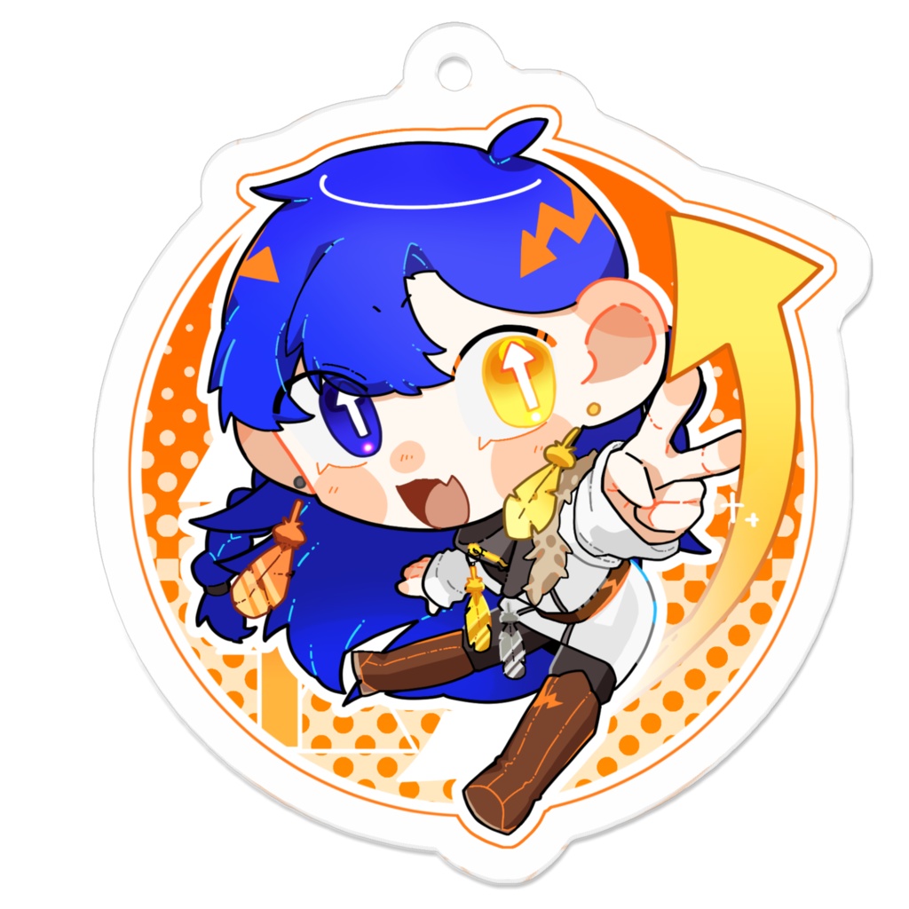 OCアクリルキーホルダー【ポジティブ】