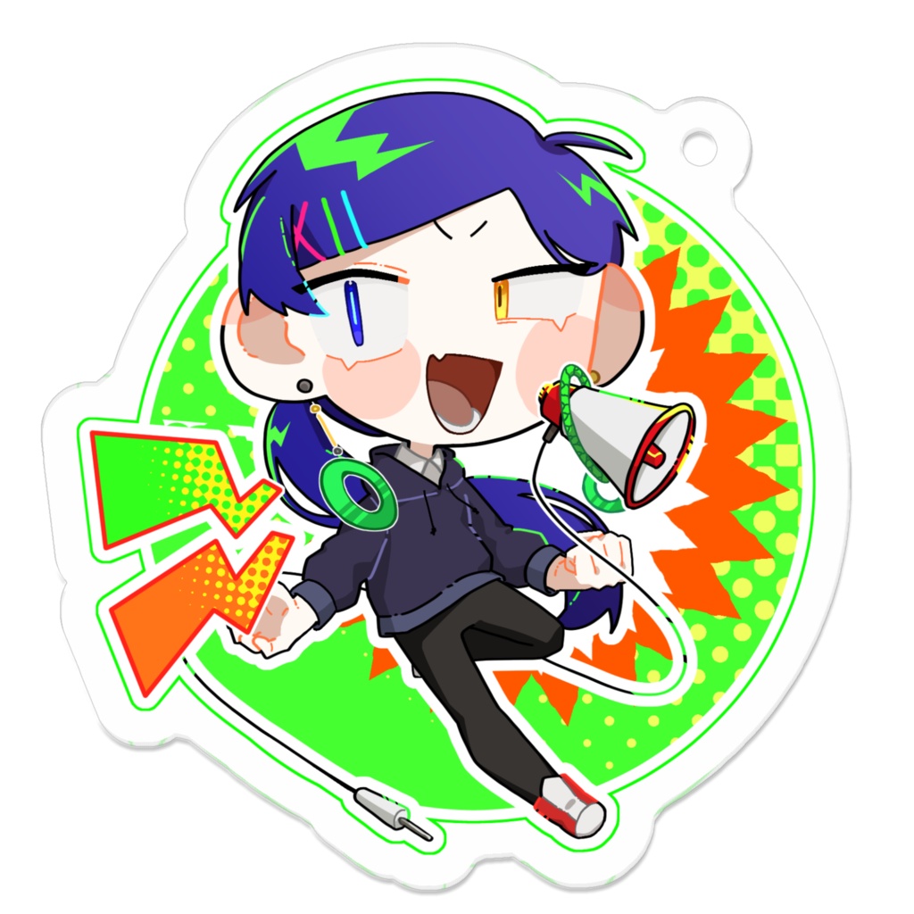 OCアクリルキーホルダー【感情】