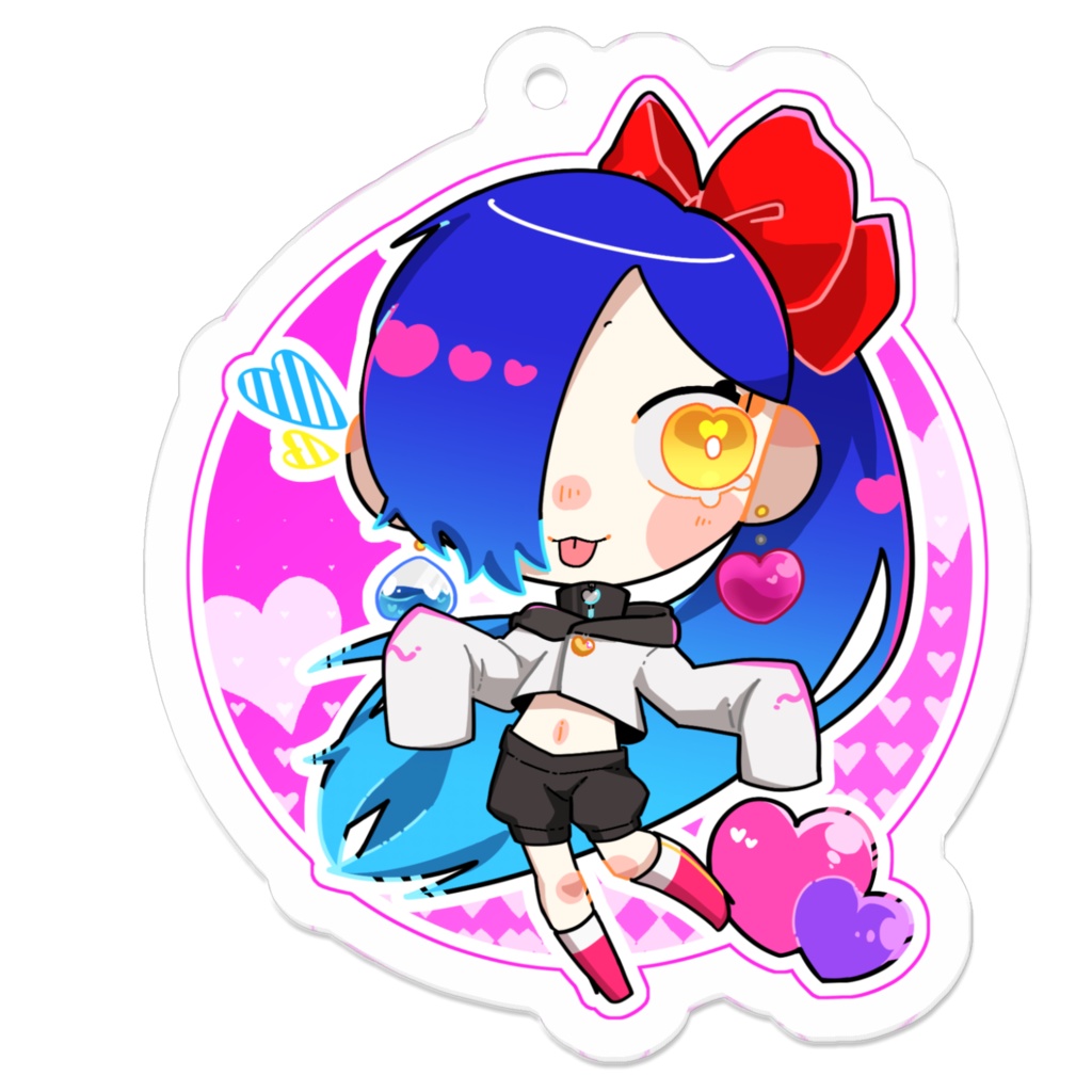 OCアクリルキーホルダー【アイ】