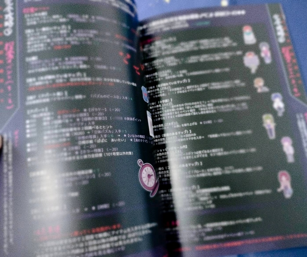 【設定資料集】ゲーム版「人間裏街道」書籍版&DL版