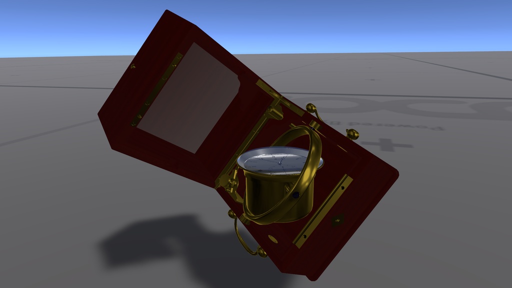 【VRchat想定ワールド/アバター用】マリンクロノメーター